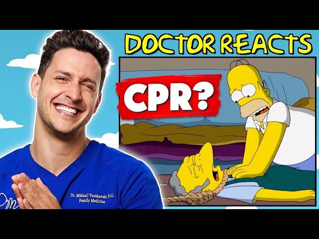 Doctor Fact-Checks Simpsons Medical Scenes