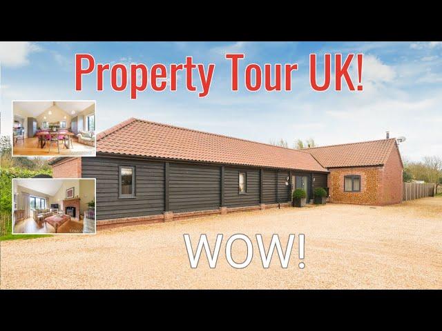 PROPERTY TOUR UK  Simply Stunning!  For Sale £535,000 Grimston, Norfolk - Longsons Estate Agents.