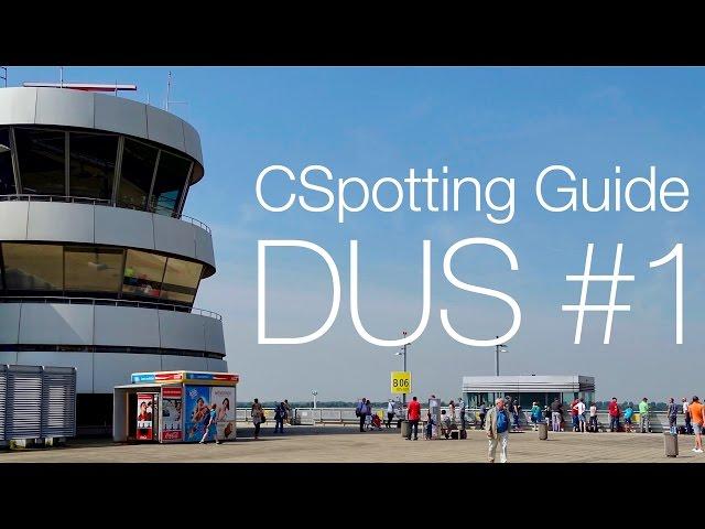 CSpotting Guide Düsseldorf Airport | #1 the Observation deck