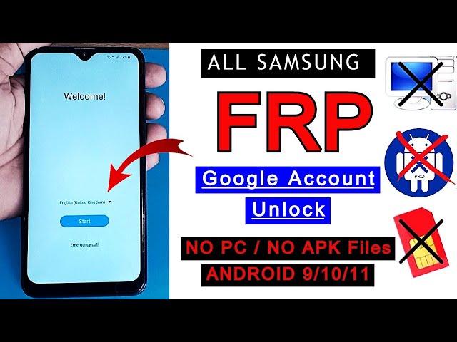 Without PC : All Samsung Android 11 FRP Bypass 2023 | Google Account Unlock/Bypass | FRP Lock Remove