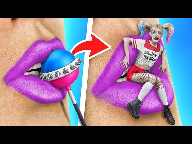 From Nerd Harley Quinn To Beauty / What If Gadgets From Tik Tok Were People!