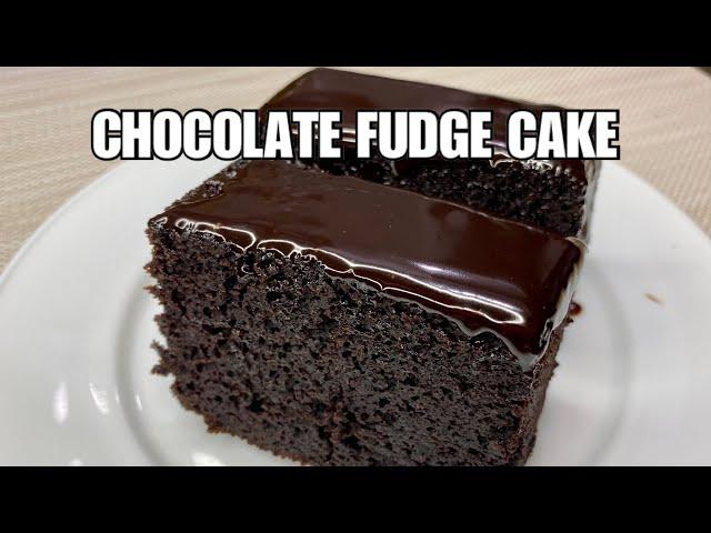 MOIST CHOCOLATE FUDGE CAKE by lanie tapire #chocolate cake