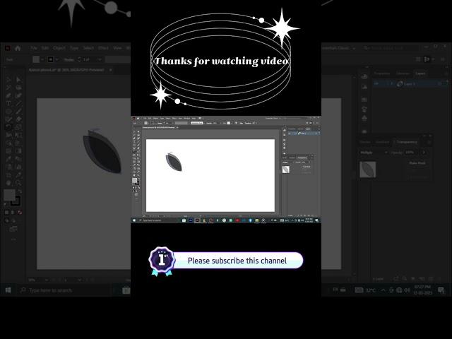 Discover Pro Design Tricks Now to Create the Perfect Logo - Adobe Illustrator #viralvideo #short