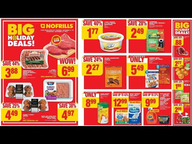 No Frills Flyer Canada  | November 21 - November 27