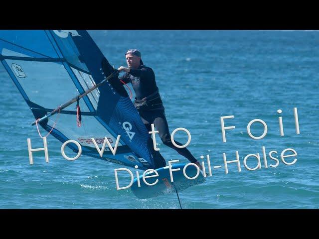 [How to] WINDSURF FOIL: THE GYBE | Windfoil tutorial