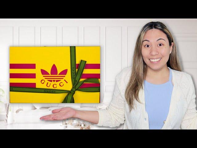 Adidas x Gucci Collab UNBOXING!