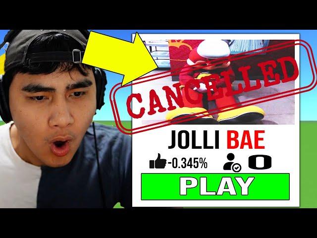 EXPLORING ABANDONED JOLLIBEE ROBLOX GAME.