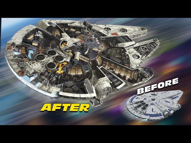 The Millennium Falcon's Modifications Are Crazy...