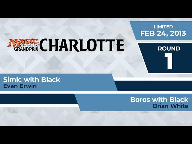 GPCHAR: Round 1 - Evan Erwin vs Brian White | Limited