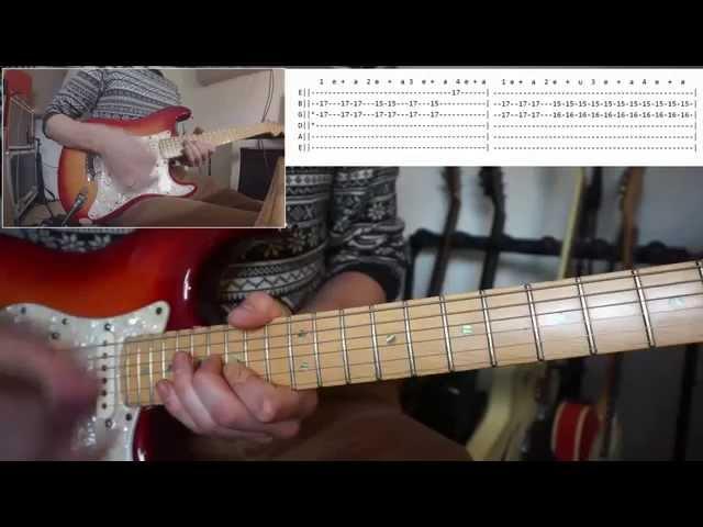 Coldplay - Adventure of a Lifetime Guitar lesson With TABS! (full song)