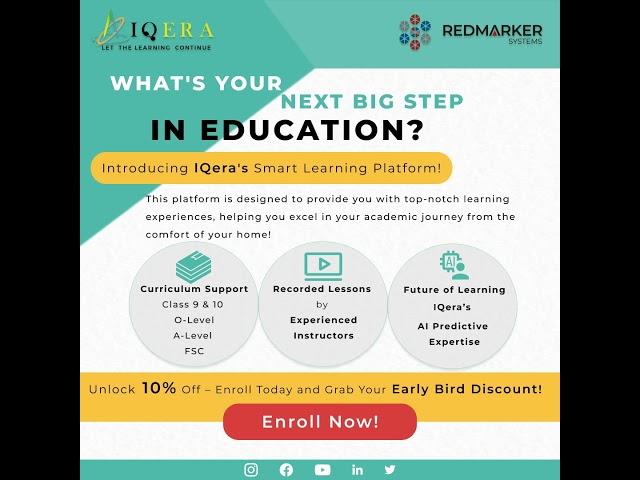 Unlock Academic Excellence | Join IQera Schools for Engaging Online Classes and Assessments