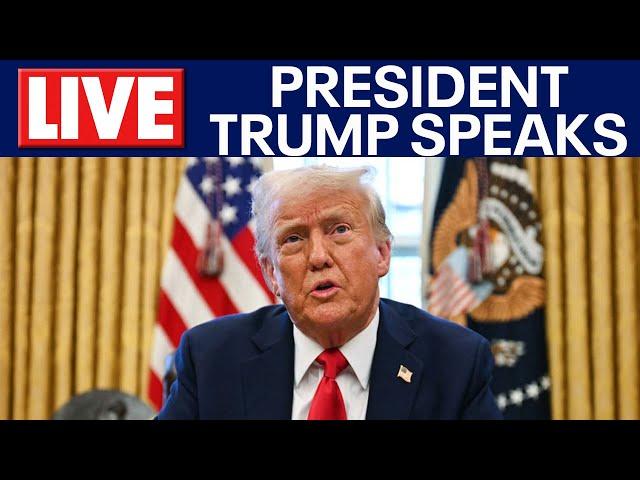 LIVE: President Donald Trump speaks on Iran-Israel, interest rates, and SCOTUS ruling