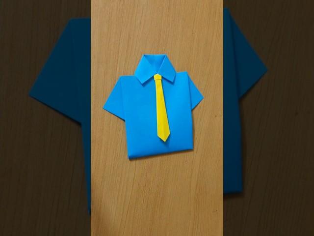 Easy diy origami craft for kids #shorts #papercraft #origami #diy #youtubeshorts #craft