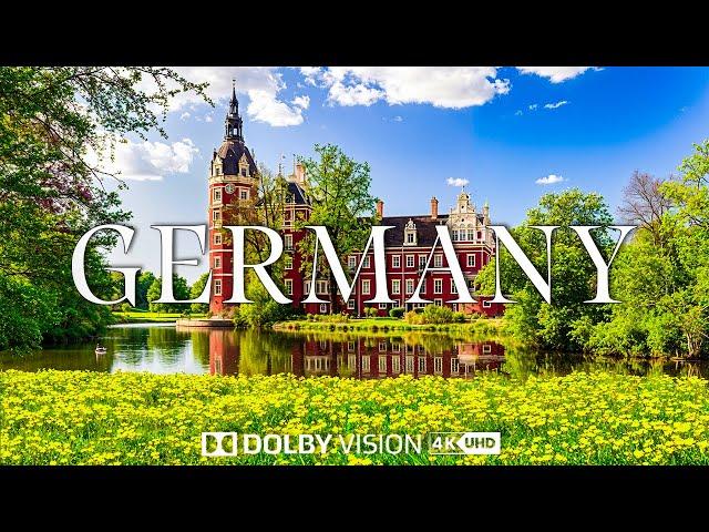 Germany 4K UHD - The Romantic Spring of Germany: Rivers, Flowers & Villages - Cinematic Views