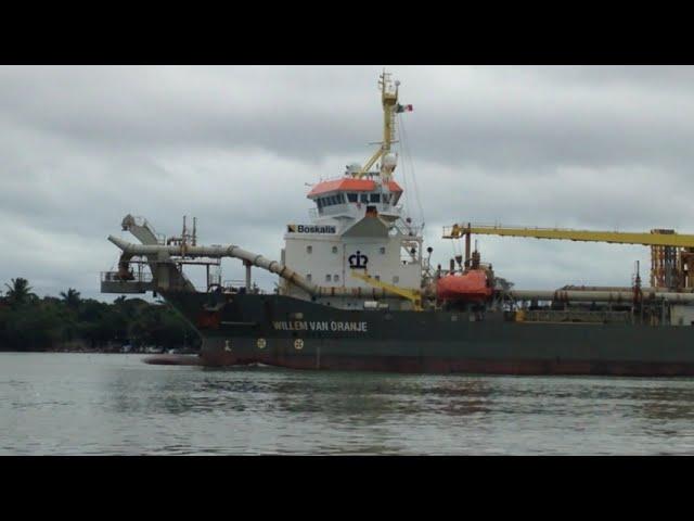 Willem Van Oranje de Chipre, Barco de Dragado, Río Pánuco Tampico, México