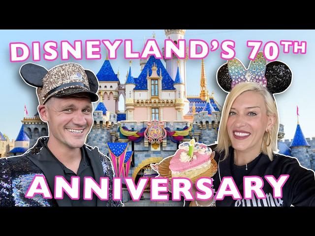 Why You Should Visit Disneyland NOW | 70th Anniversary Of Disneyland | Celebration Parade Snacks