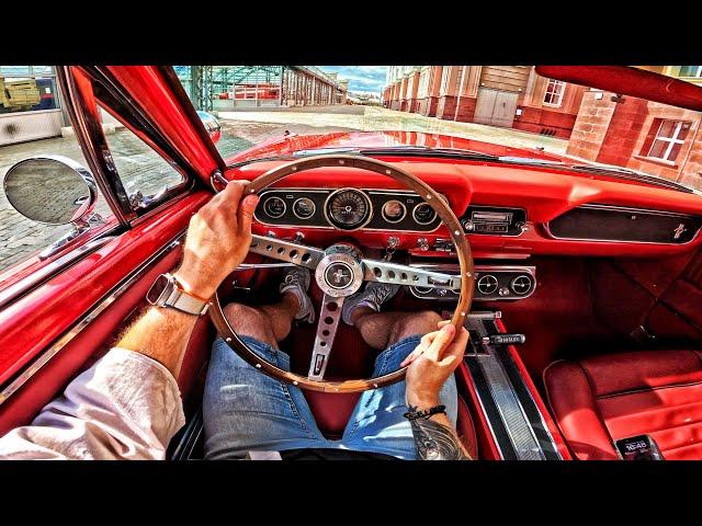 1966 Ford Mustang (1st gen) 3.3 AT - POV TEST DRIVE