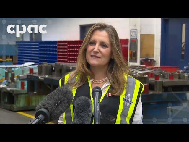 Chrystia Freeland on U.S. tariffs, Liberal leadership race – March 5, 2025