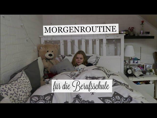 Meine MORGENROUTINE für die BERUFSSCHULE | VIVOS WORLD