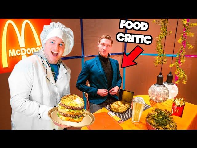 BOX FORT McDonald's Restaurant 5 STARS! ($10,000 MEAL)