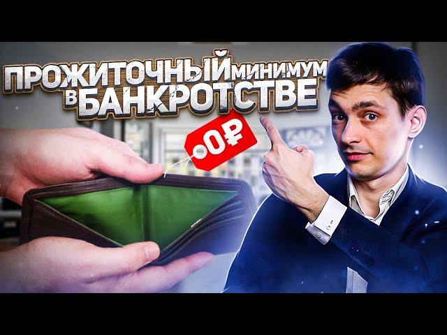 Прожиточный минимум в банкротстве! Что получит должник в процедуре списания долгов