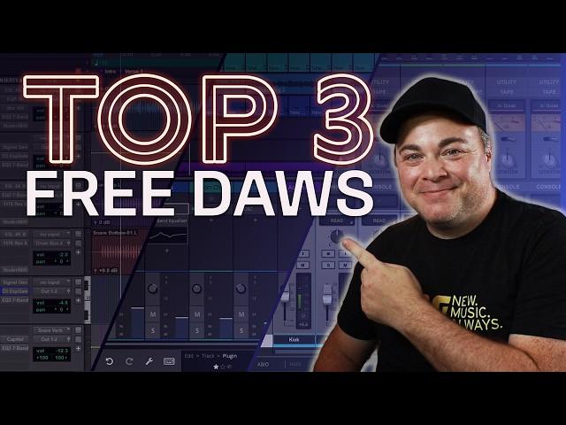 The BEST Free DAWs For Windows Music Production