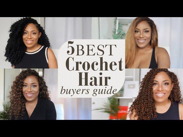 TOP 5 BEST HAIR FOR CROCHET BRAIDS [2024 BUYER'S GUIDE]| LIA LAVON