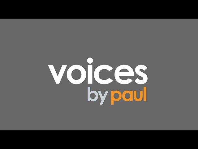 Paul Cuthbert | video voice reel