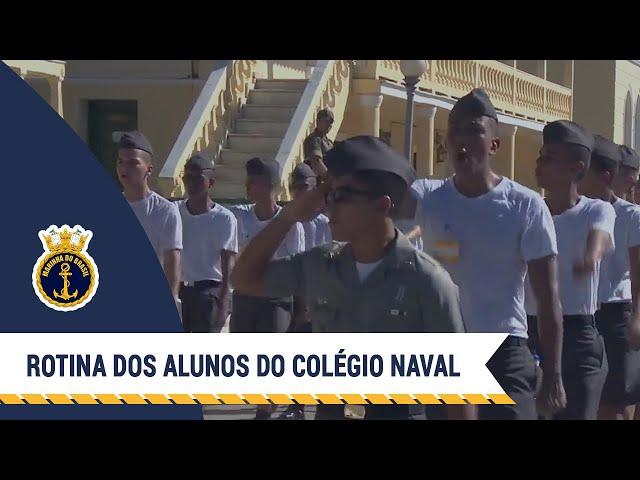 Conheça a rotina dos adaptandos do Colégio Naval