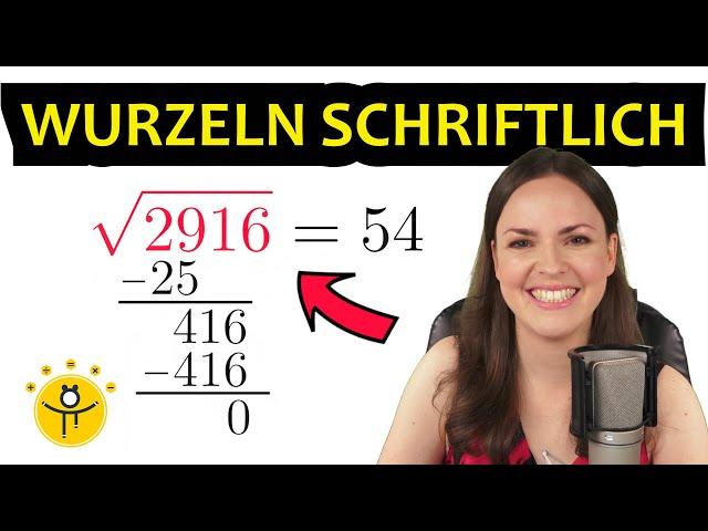 TRICK! Schriftlich Wurzeln ziehen – Wurzelziehen, Wurzel berechnen