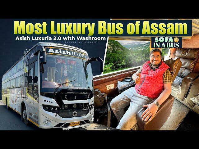 BUS hai ki MOVIE THEATRE  | ASSAM's BEST - Asish Luxuria 2.0 | Geleki to Guwahati