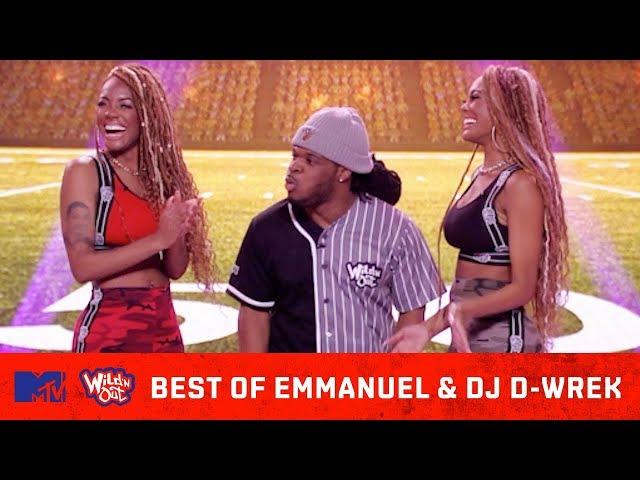 Best Of Emmanuel Hudson vs. DJ D-Wrek  What Started The Beef? | Wild 'N Out