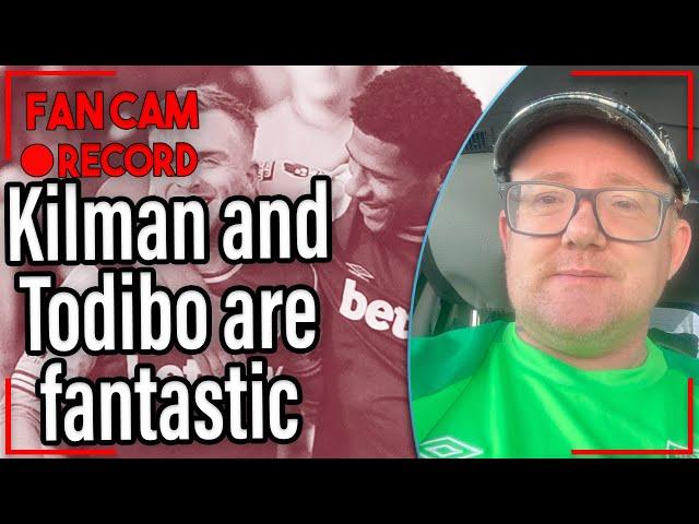 Kilman and Todibo are fantastic together | Antonio was MOTM in 2024 | Fan Cam: West Ham 4-1 Ipswich