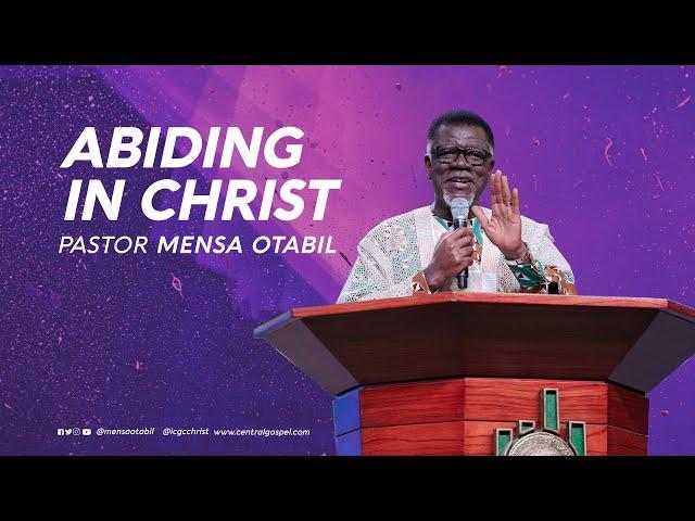 Abiding In Christ