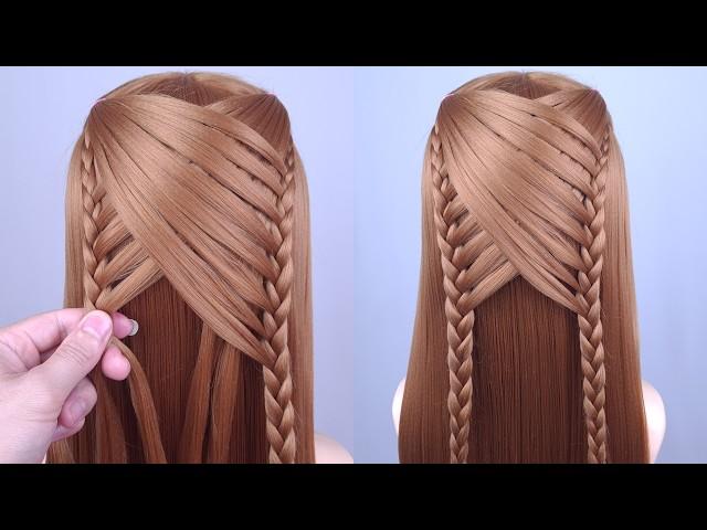 ponytail hairstyle for girls | hairstyle for outgoing | hairstyle for ladies | easy hairstyle