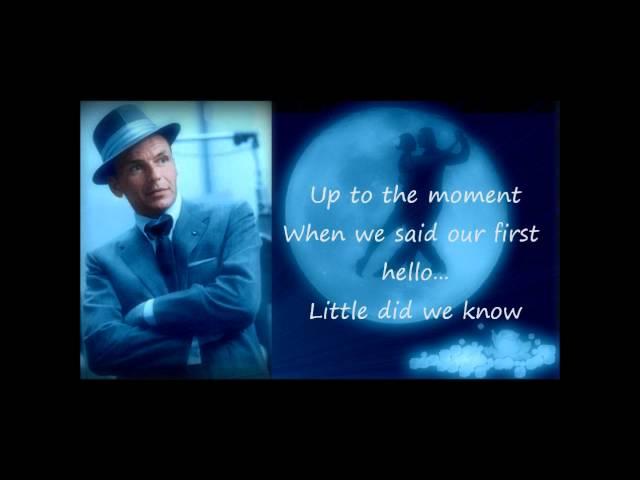 Frank Sinatra - Strangers in the night - Lyrics