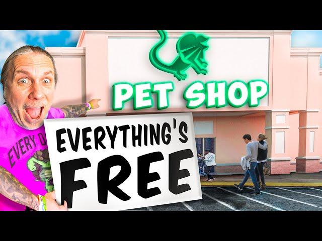 I Opened Another Free Reptile Pet Shop!