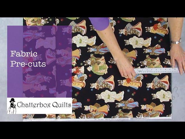 Beginner Quilting Information: Fabric Precuts - Fabric Fundamentals Episode 4