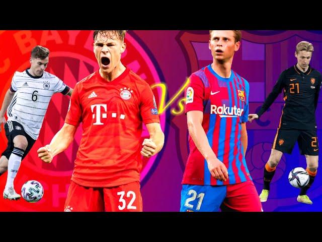 Joshua Kimmich Vs Frenkie de Jong 2021 HD 1080i