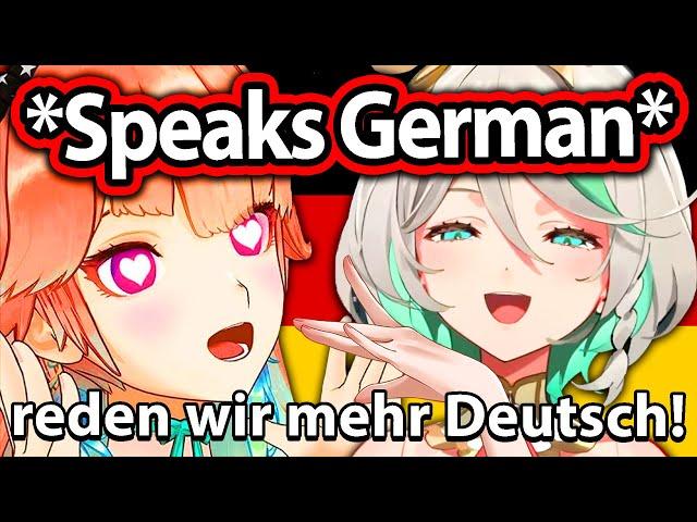 Kiara and Cecilia Suddenly Speaks German and Confuses Everyone 【Hololive EN】