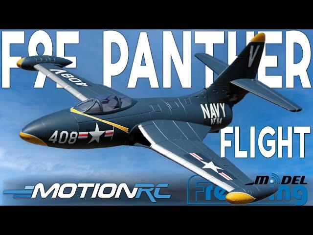 Freewing F9F Panther 64mm EDF Jet Flight | Motion RC