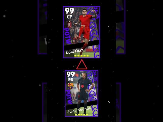 Top 6 Ucl Potw Card in efootball 2024 | Ucl Best Card In efootball 2025 #efootball #pes #pesmobile