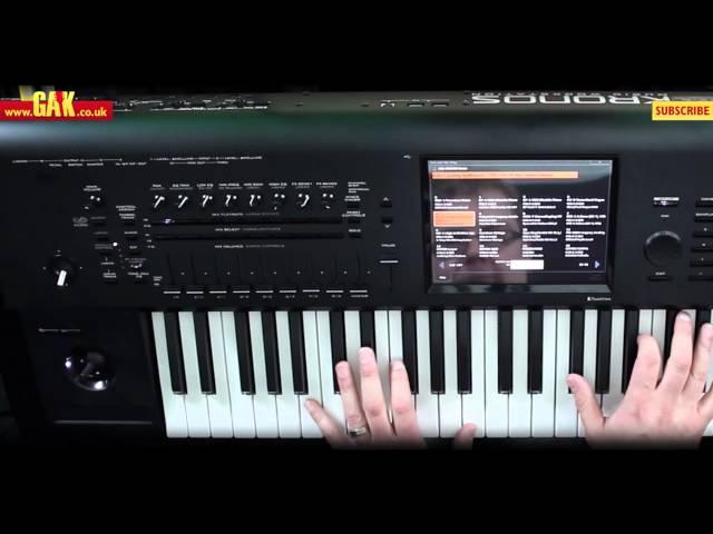 Korg Kronos Music Workstation Demo - PART 1