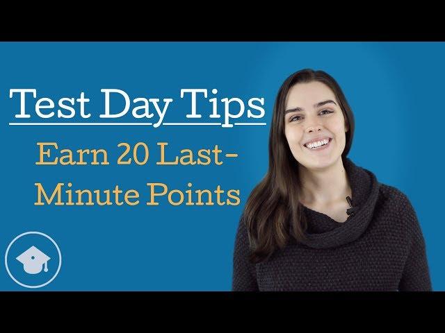 GMAT Test Day Tips — Earn 20 Easy Points Last-Minute