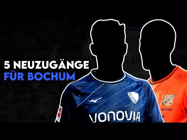 VfL Bochum: 5 Transfers für den XXL-Umbruch mit Zeidler zum erneuten Klassenerhalt!