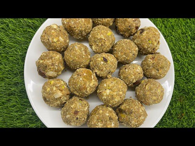 गोंद के टेस्टी और हेल्दी लड्डू जो करे हड्डियाँ मज़बूत | Dry Fruits Laddoo | Gond Laddoo