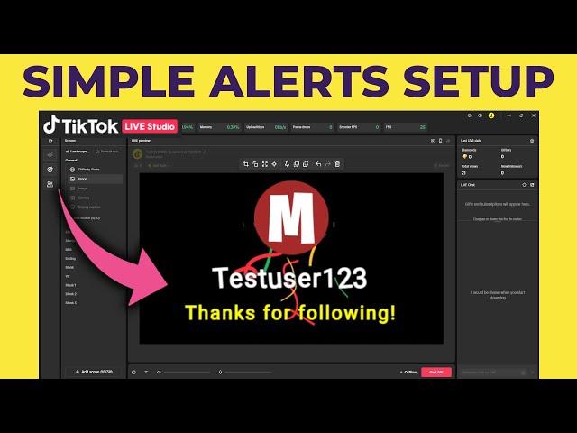 How To Get Follow, Gift and Sub Alerts In 4 Minutes - TikTok LIVE TikFinity Tutorial