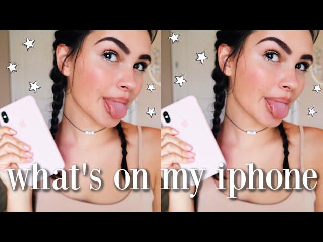 what's on my iphone xs max *updated 2019* | sophia camarda