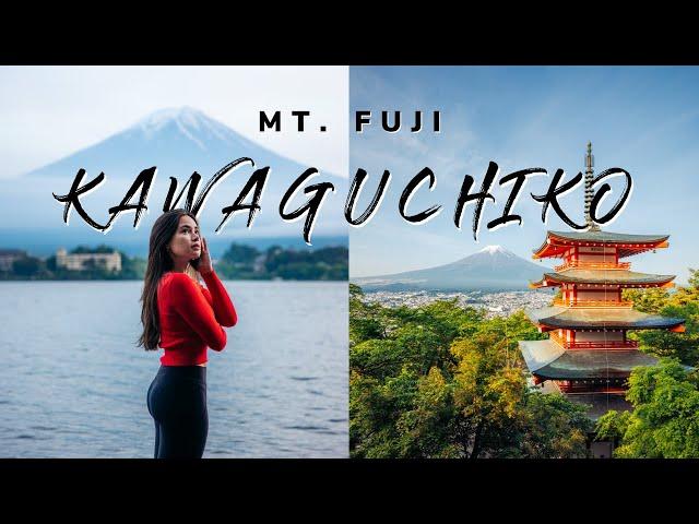 Exploring Lake Kawaguchiko // BEST Spots To See Mt. Fuji