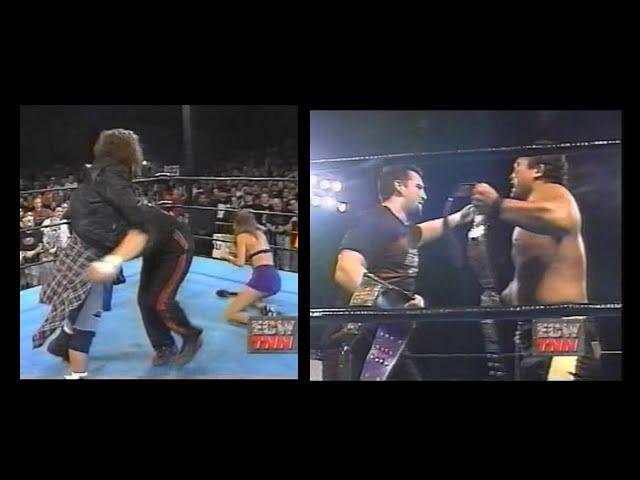 Francine & Raven Turn...Dreamer & Tanaka Win the Tag Title (ECW 2000)